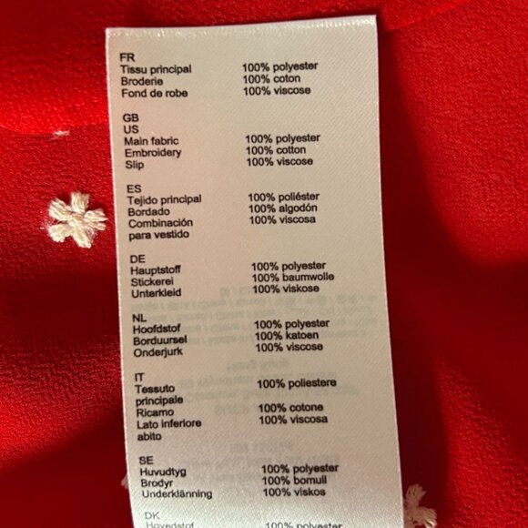 Maje Raola floral-embroidered dress /SIZE 36 (U.S. Small) - Picture 10 of 14